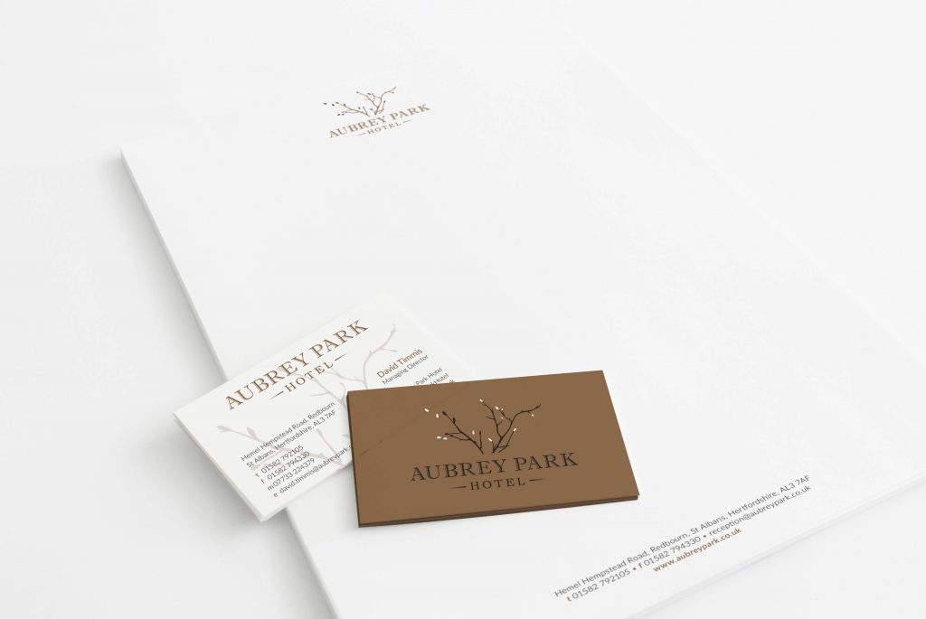 Aubrey Park stationery | Independent Marketing | IM London