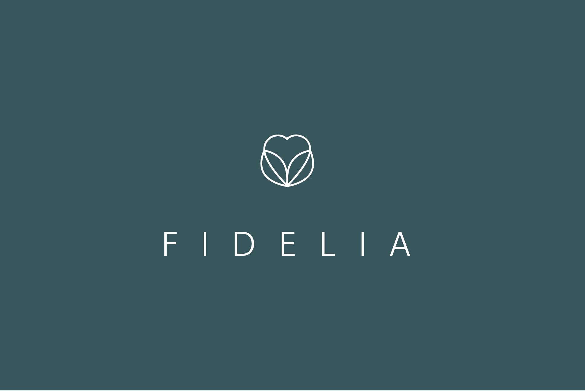 Fidelia logo | IM London | Independent Marketing London | Healthcare Branding London