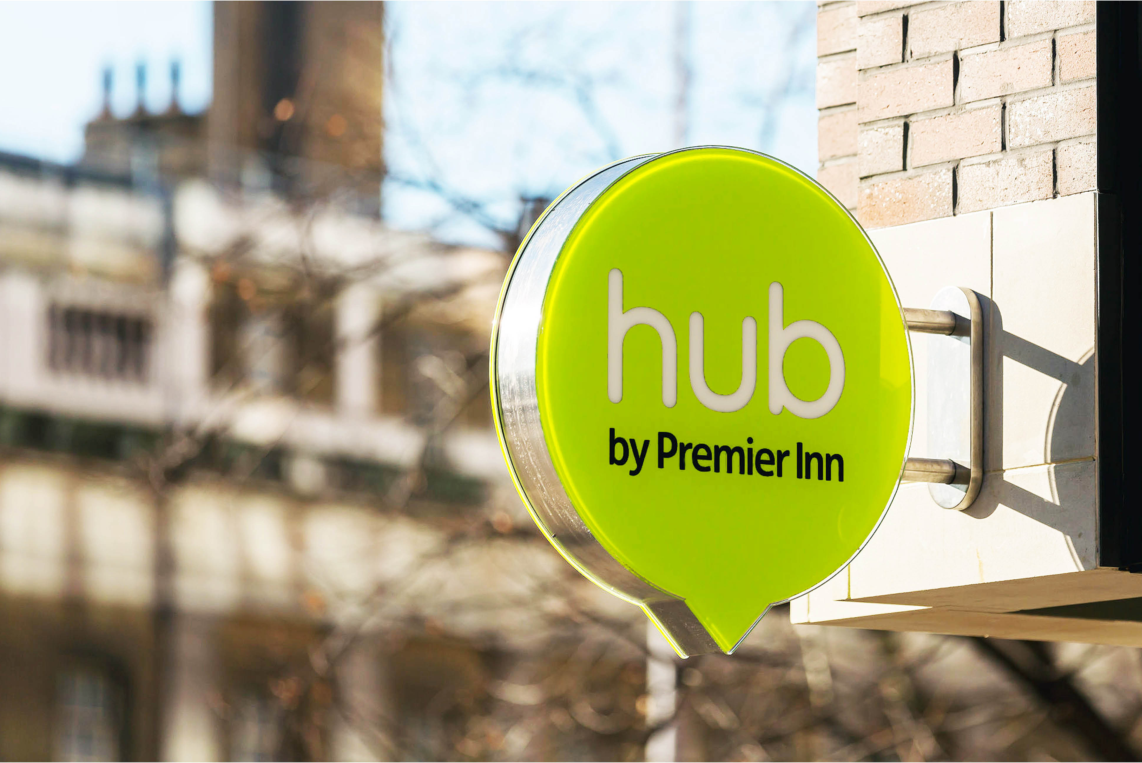 Hub by Premier Inn Signage | Independent Marketing Branding | IM London