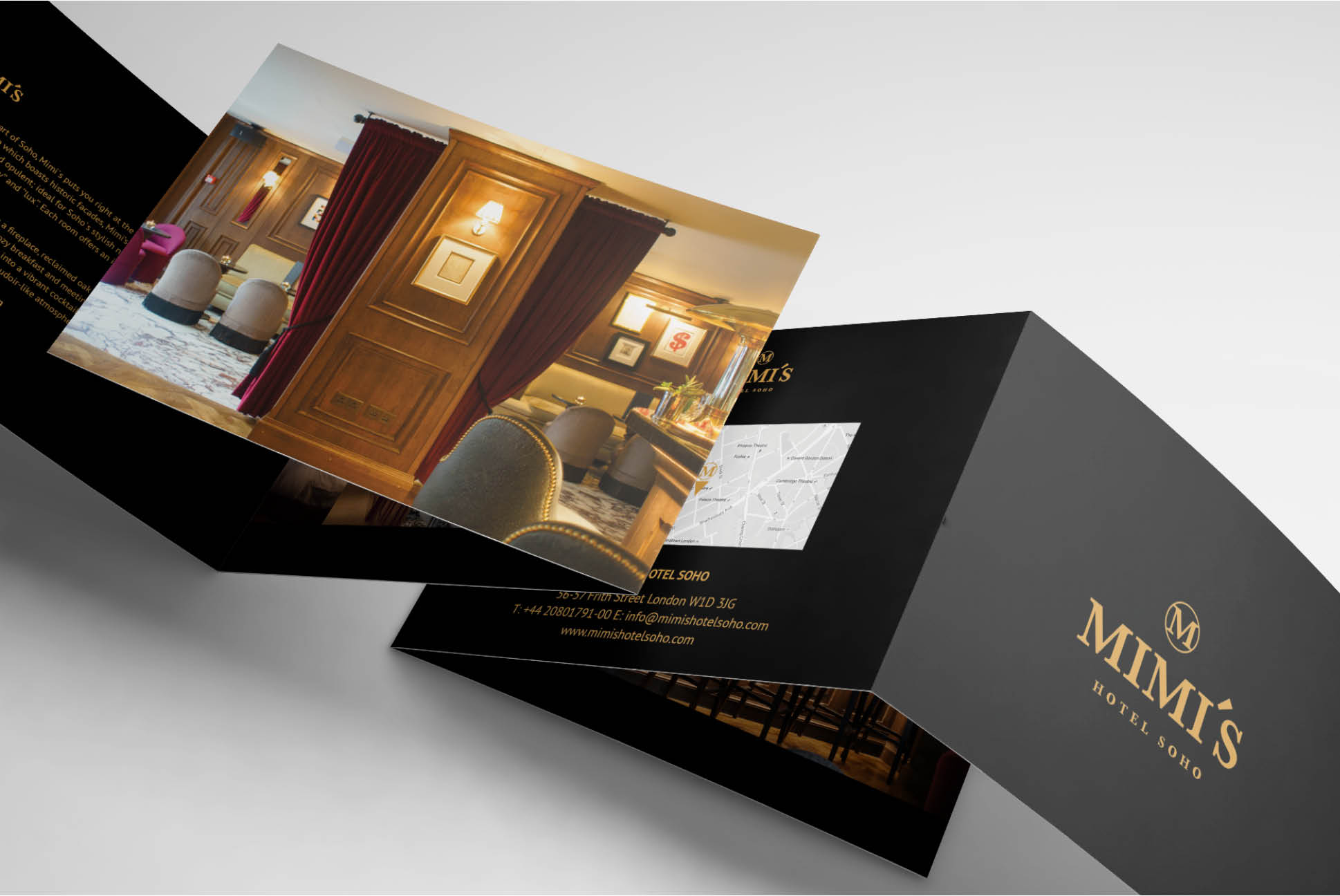 Mimi's Hotel Soho brochure | | Independent Marketing - IM London | Hospitality and Hotel Branding