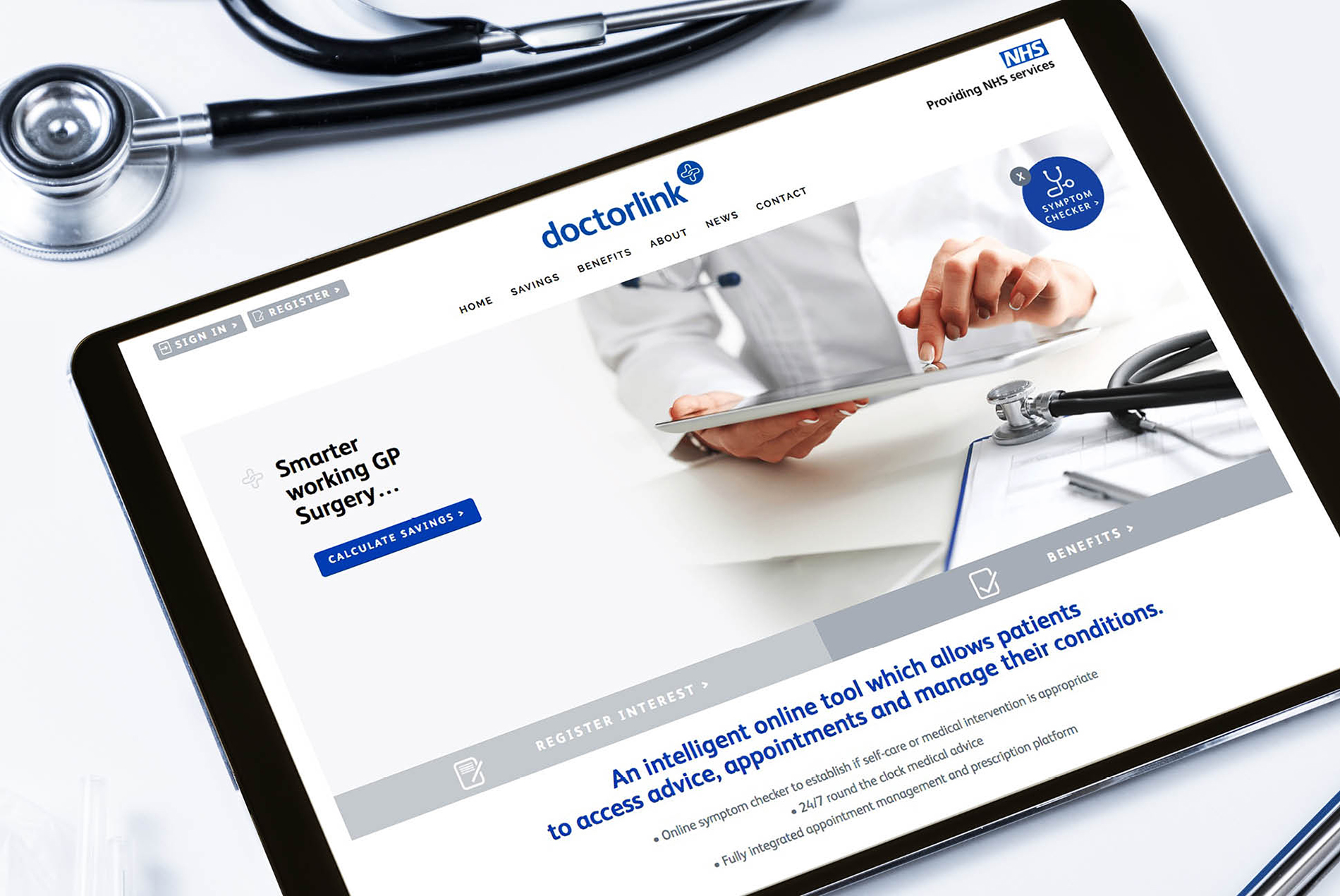 Doctorlink website | Branding, Website Design | Independent Marketing - IM London | London Branding Agency