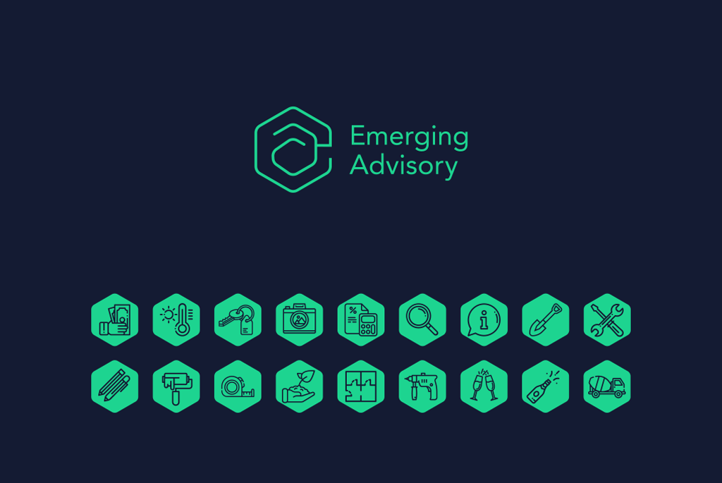 Emerging Advisory Logo & Icons