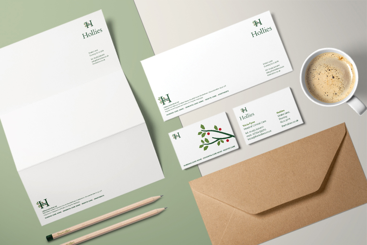 Hollies Stationery